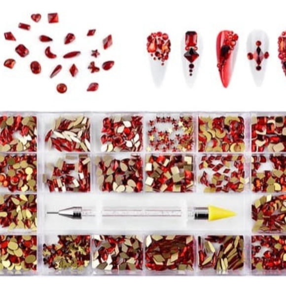 2,000pcs crystal red - Picture 1 of 4